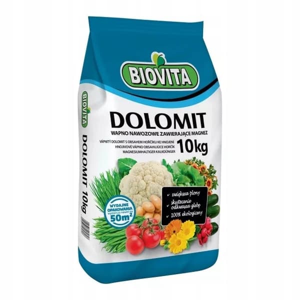 Kalcium-magnesiumgödsel Dolomit 10 kg