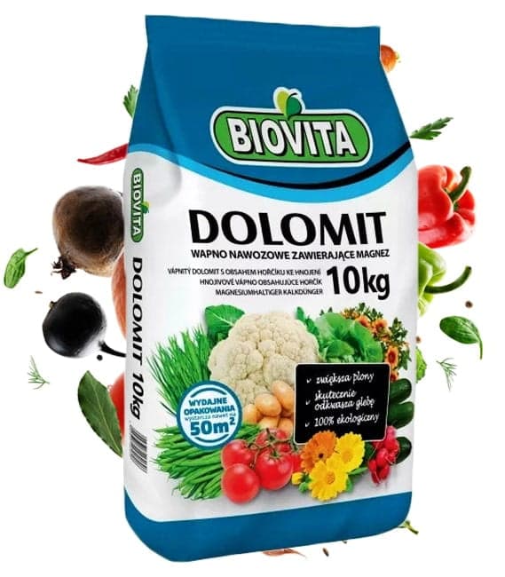 Kalcium-magnesiumgödsel Dolomit 10 kg