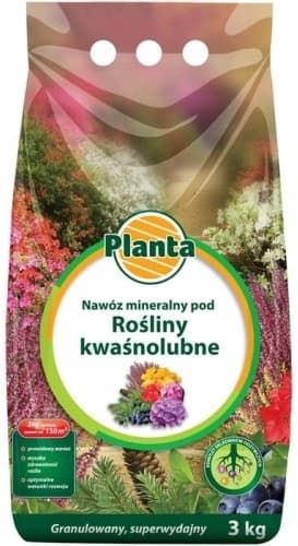 Gödsel för acidofila växter Planta 3 kg