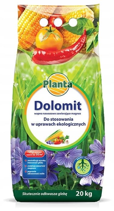Kalkgödselmedel dolomit innehållande magnesium 20 kg
