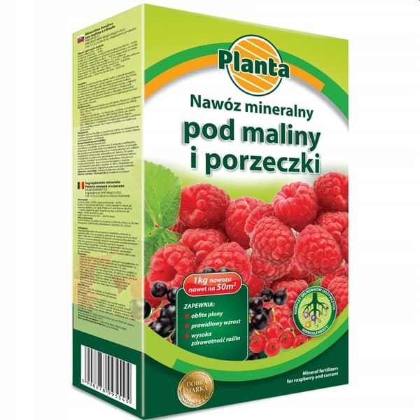 Vadelma- ja herukkamineraalilannoite 1 kg