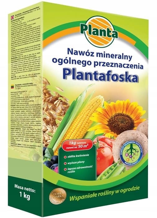 Plantafoska mineraalilannoite yleiskäyttöinen 1 kg