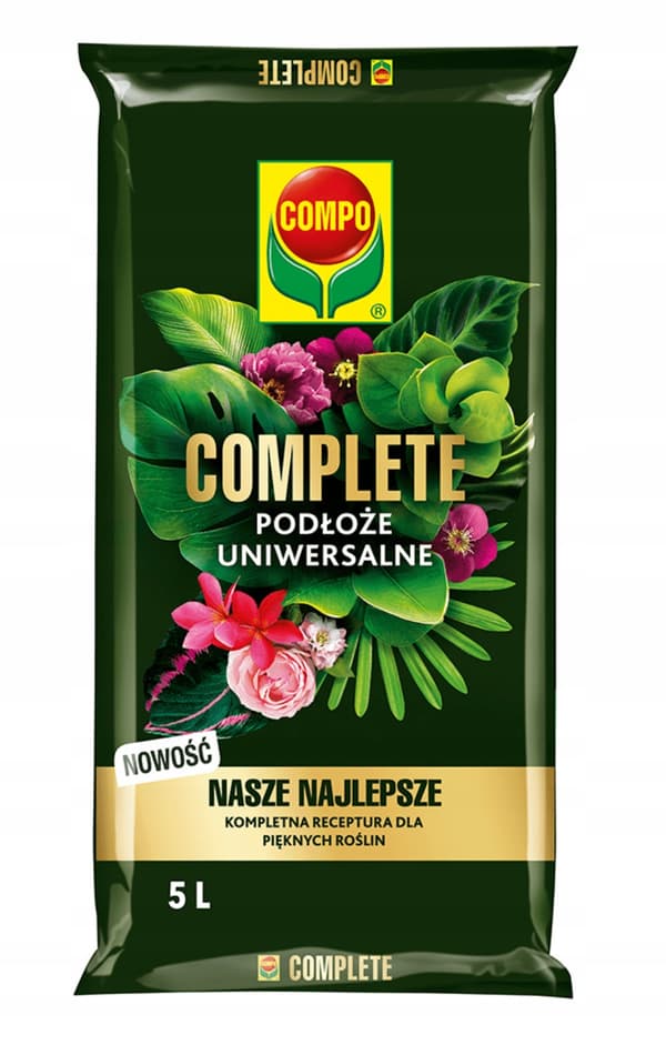Trädgårdsjord universal med gödselmedel 5l