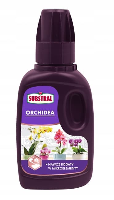 Gödselmedel för orkidéer och orkidéer med humus 250 ml