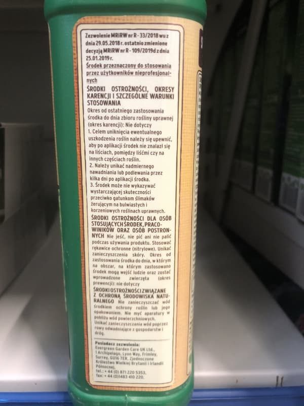 Økologisk snegledræber Ślimakol 685g