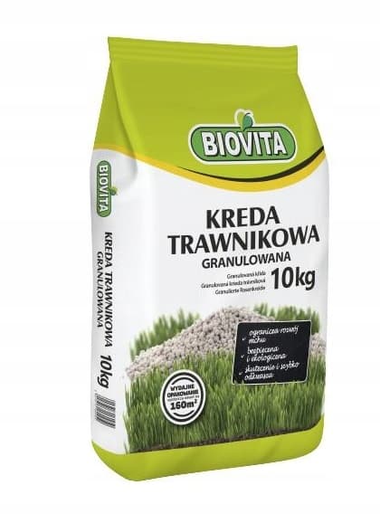 Granulerad kritgödsel för gräsmatta 10 kg