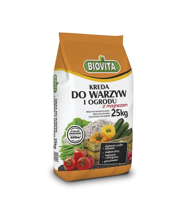Vegetabilisk krita granulerad med magnesium 25 kg