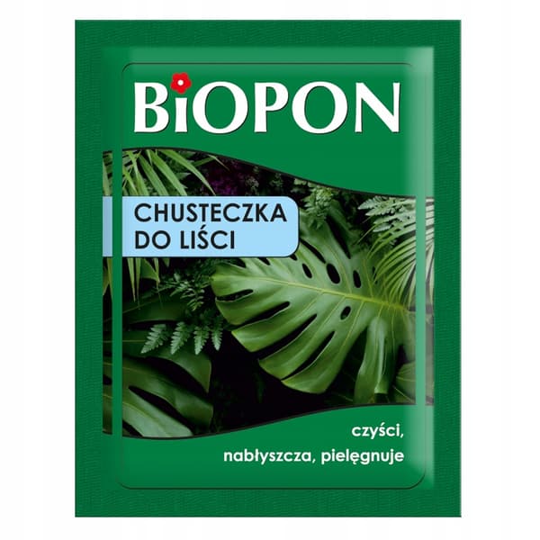Biopon kasvilehtien puhdistusliina pölylle