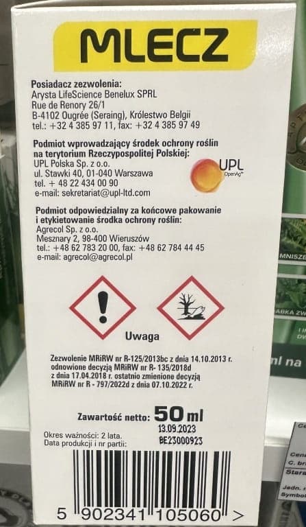 Maskros gräsmatta ogräsmedel 50ml