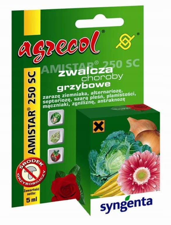 Et produkt der bekæmper svampesygdomme i landbrugsplanter 5 ml