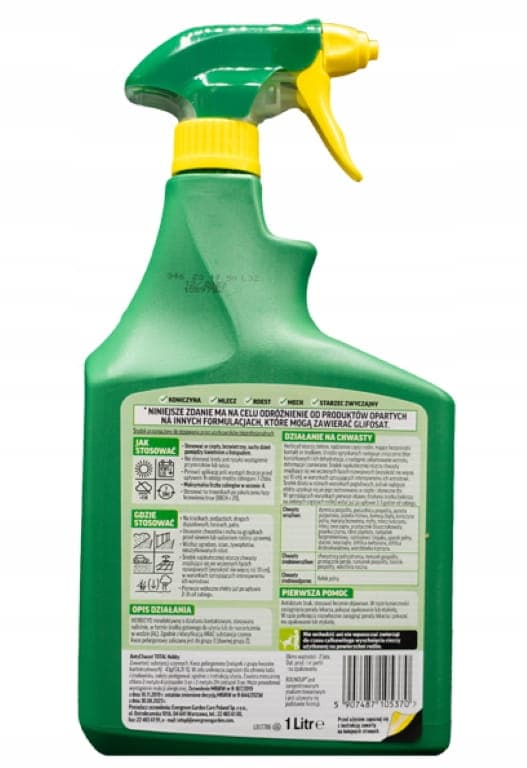 Ogräsmedel för trottoarer och uppfarter 1L spray Roundup