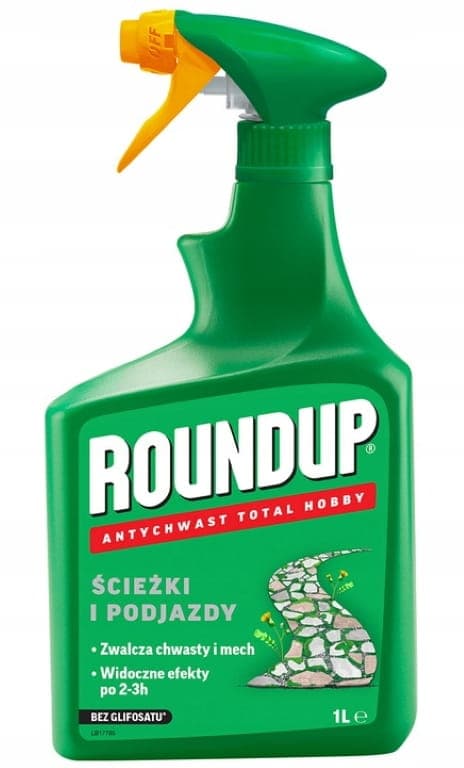 Ogräsmedel för trottoarer och uppfarter 1L spray Roundup