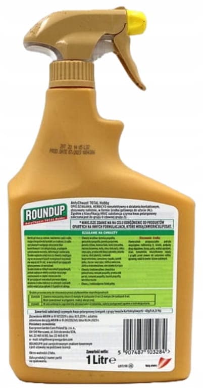 Färdig att använda ogräsmedel 1 l Roundup spray