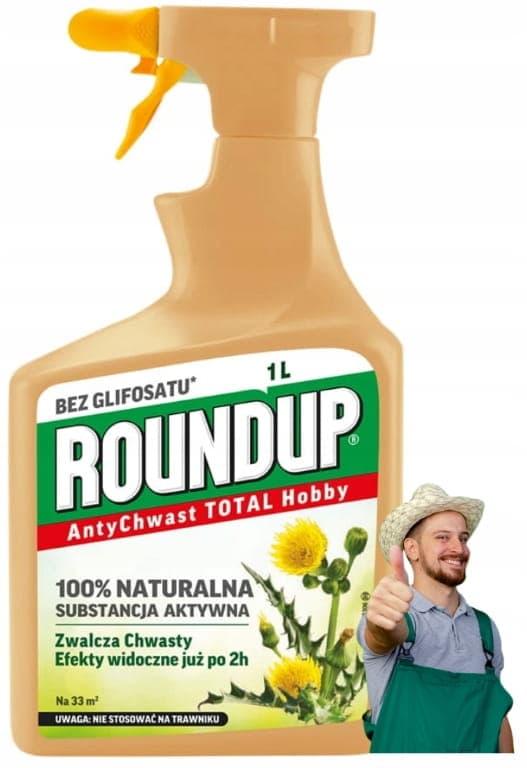 Färdig att använda ogräsmedel 1 l Roundup spray