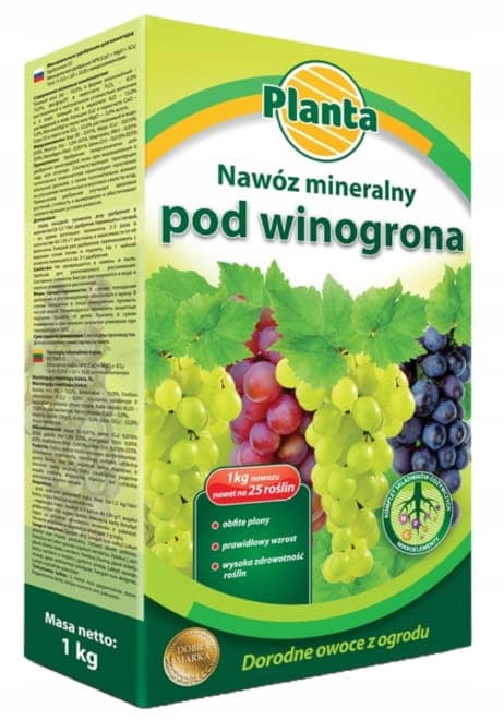 Mineralgödsel för vinstockar 1 kg För vindruvor