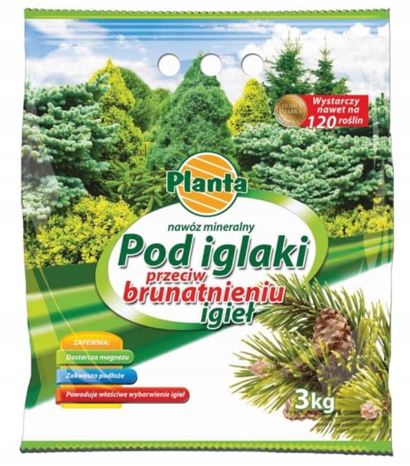 Gødning mod brunfarvning af nåle 3 kg Højkoncentreret magnesiumsulfat