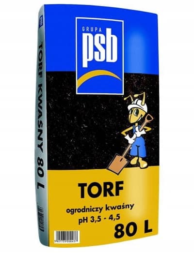 Trädgårdstorv 80L Perfekt substrat för växter pH 3,5 - 4,5
