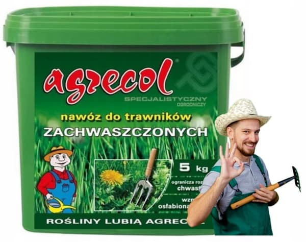 Lannoite rikkaruohoille nurmikoille 5kg Rikkaruohoille