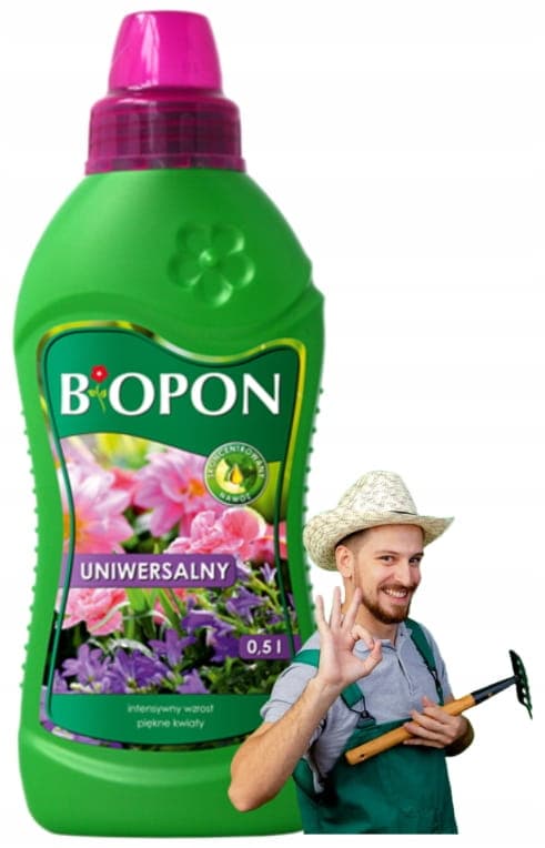 Biopon Flydende Universalgødning 500ml Omfattende planteernæring