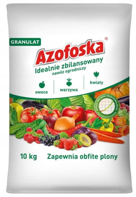 Trädgårdsgödsel universalgranulat Azofoska 10 kg