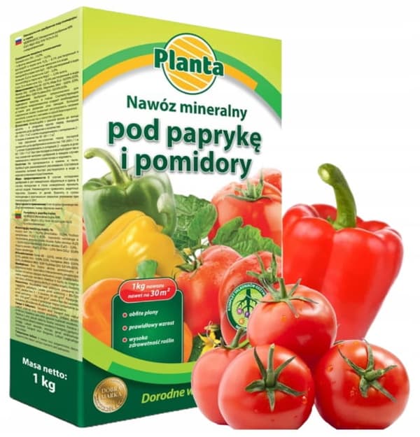 Mineralgödsel för paprika och tomater 1 kg rikliga skördar och hälsosam tillväxt
