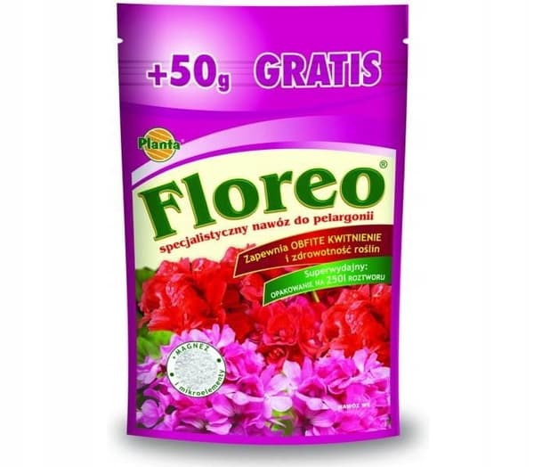 Floreo geraniumlannoite, kiteinen monikomponenttinen hoitoaine 250 g