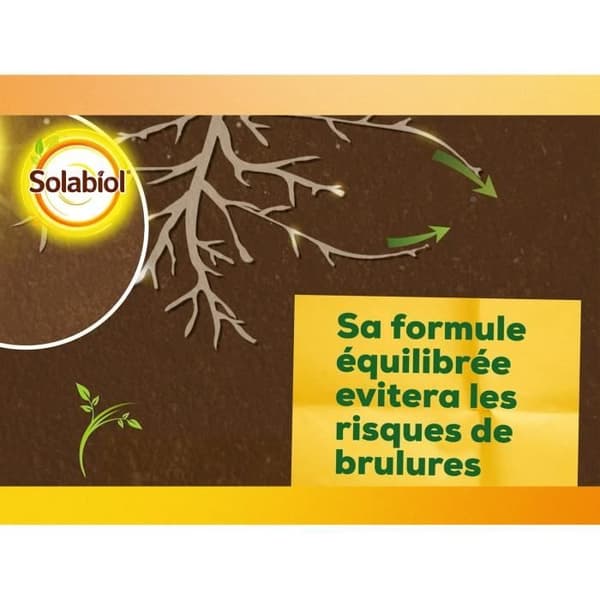 Solabiol SOLICOMP1 komplett flytande gödselmedel 1L - Universalgödsel | Lämplig för ekologiskt jordbruk