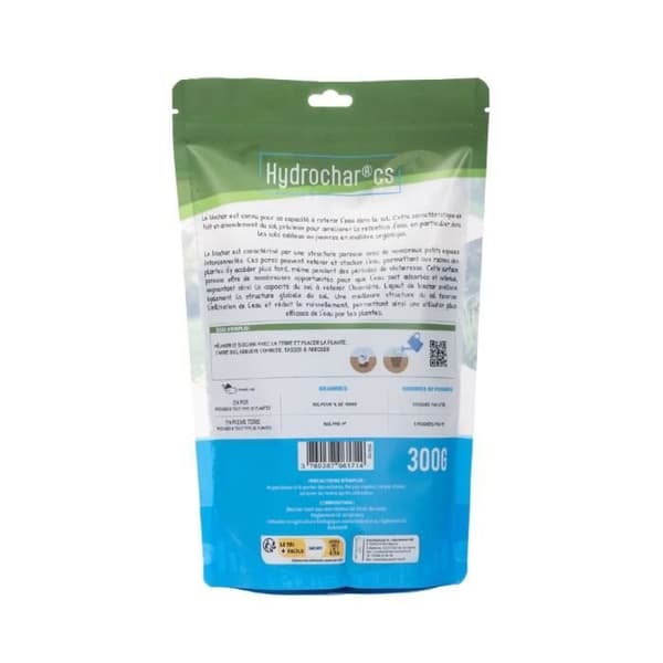 Hydrochar CS Vattenbehållare - TERRA NOSTRA - 162334 - Vattenbesparande för växter - 300g påse