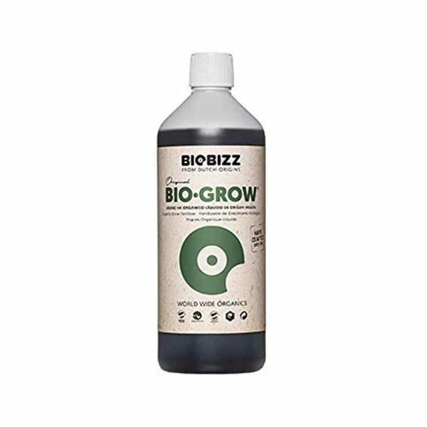 Engrais Biobizz - 05-225-025 - Bio-Grow Växtnäring, Transparent, 1 L