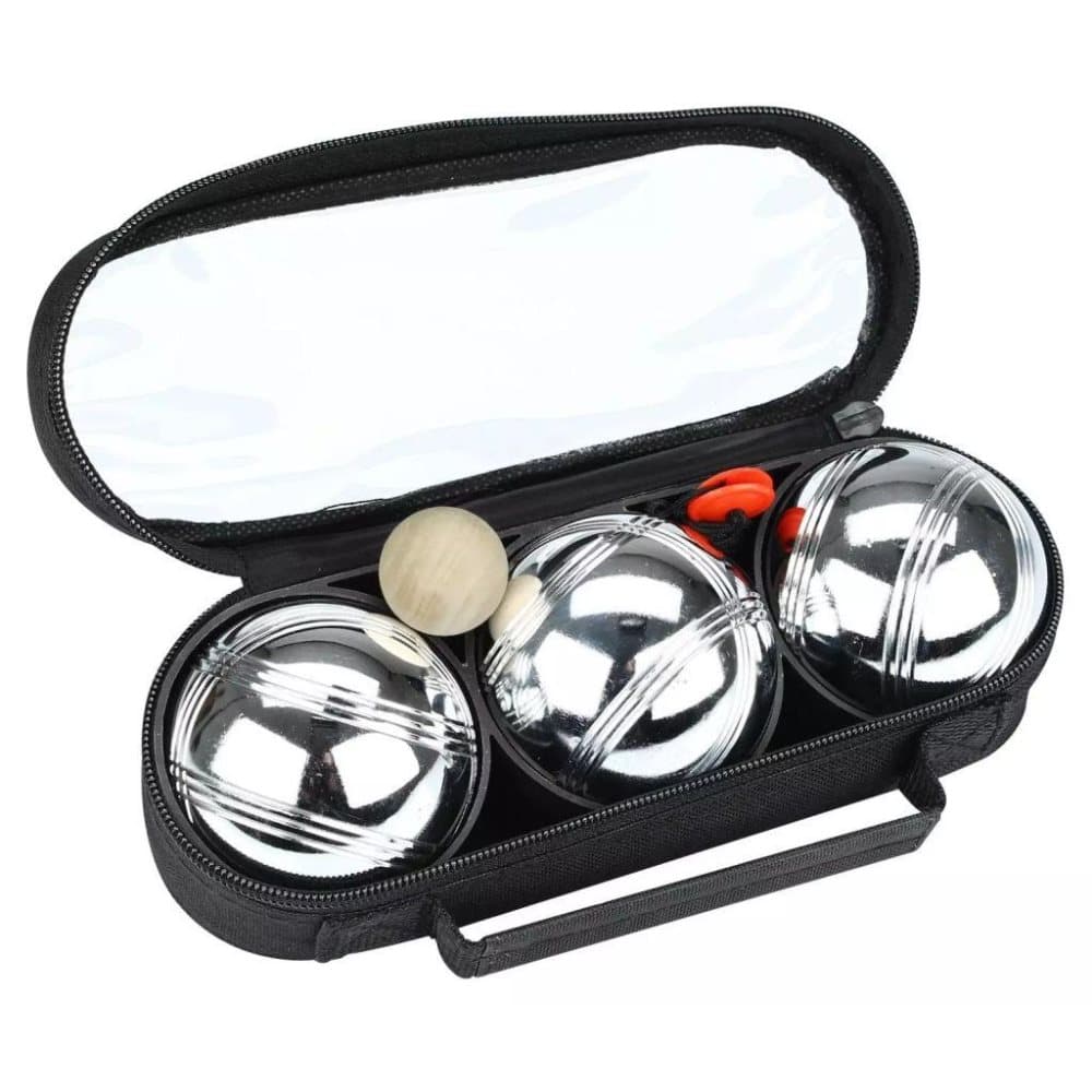 Get & Go Get & Go Boulespel set III 3 kulor silver CGB 52JO-CGB-Uni