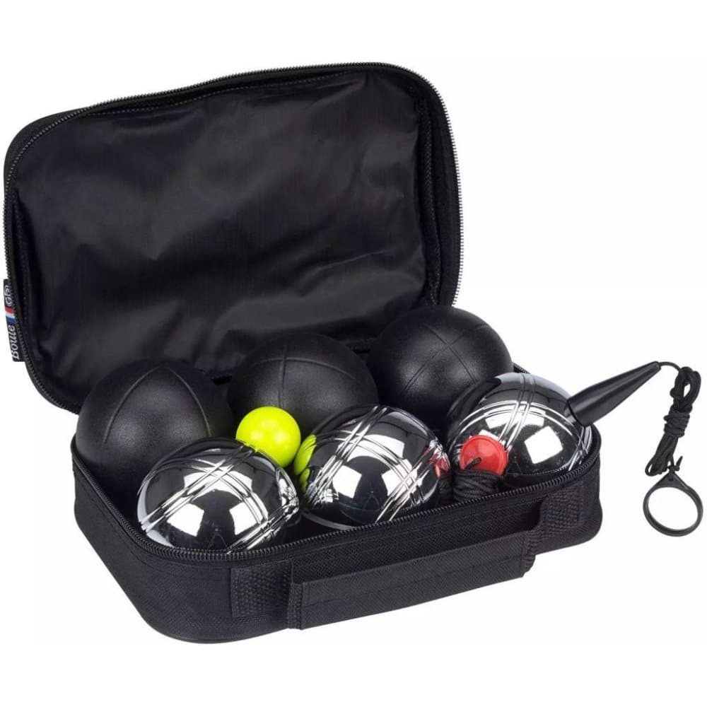 Get & Go Get & Go Boulespel set Luxe 6 kulor svart & silver 52JT-ZIZ-Uni