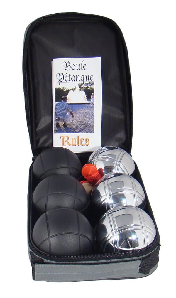 Spill Boule Provence 6 boulekuler i Nylonveske Bag Sunsport