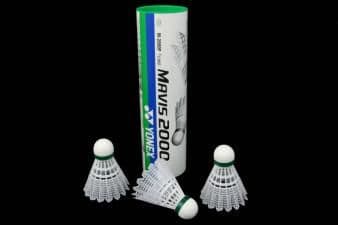 Yonex Badminton shuttlecock Yonex Mavis 2000 GR white (M-2000P GR)