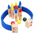 Miniatyrbilde 1 av 5: vidaXL Bowlingspill flerfarget heltre furu