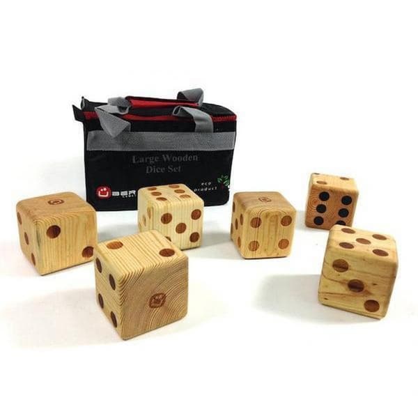 Uber Wooden Dice Gigant