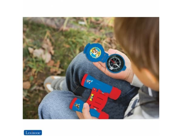 Lexibook Paw Patrol Chase Walkie-Talkies, Labb patrulje, 3 år, AAA