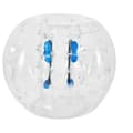 Miniatyrbild 1 av 8: Bärbar 1,5M diameter uppblåsbar stötfångare boll, 0,8mm extra tjockt PVC-material, ergonomisk design, lätt att blåsa upp, bred applikation