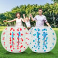 Miniatyrbild 9 av 10: 1,2 m diameter bärbar uppblåsbar bumperball, 0,8 mm extra tjockt PVC-material, lätt att blåsa upp/tömma, pålitlig design, lätt att bära