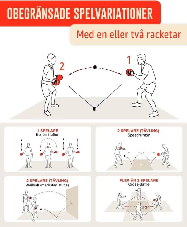 Boardball Racketspel Set TWO46