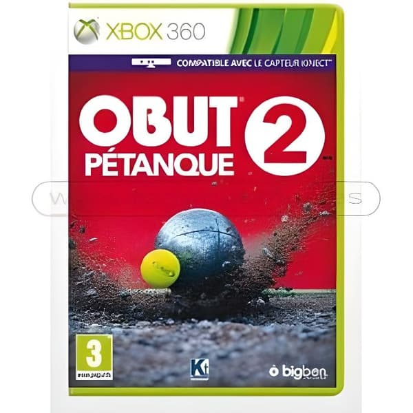 OBUT Petanque 2 videospel XBOX 360 Ref. 86497