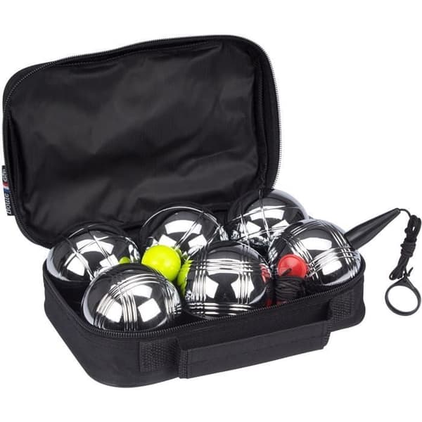 Get &amp; Go Set VI 6 Ball Bowls Silver 52JV-CHR-Uni