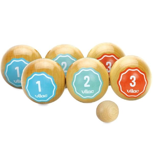 Retro Petanque Spel Unik Färg