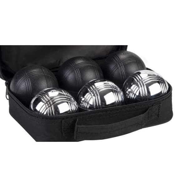 Petanquebollar - TRIPLETTE - 2 x 3 bollar - Metall - 720 gram - Blandat