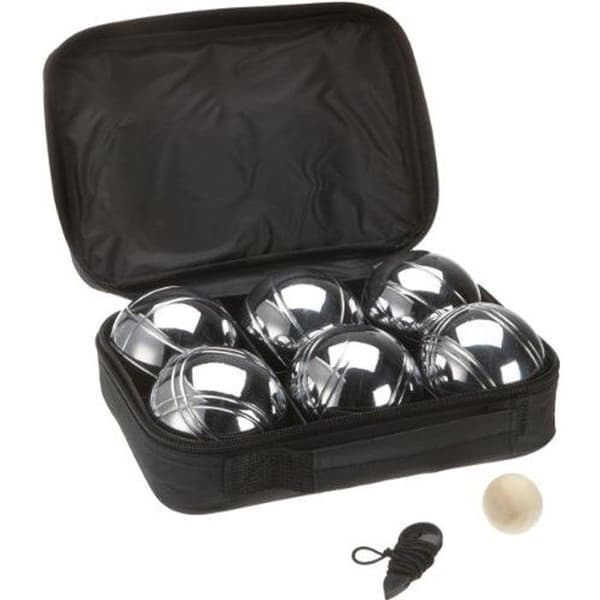 Väska för 6 Pétanque-bollar - Ej specificerad - Kromat stål - Unisex - Utomhus - Vuxen