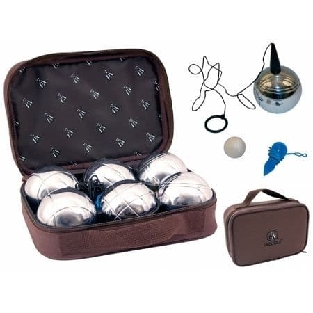Spel med 6 boule-pétanque Laguiole - Krommet metall - Vuxen - Blandat - Pétanque