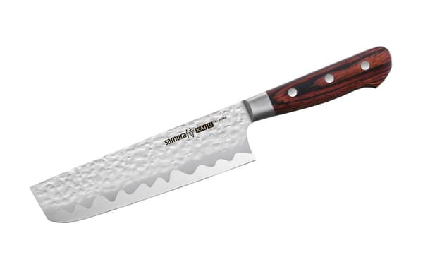Samura Premium Japanskt Stål Knivborsthållare - Elegant Svart Fyrkantig Design, 10x10x22,5 cm för Optimal Köksknivsorganisation