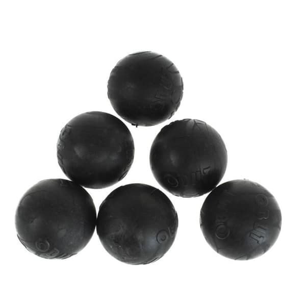 Tillbehör för pétanque 6 svarta mål plockbara - Obut