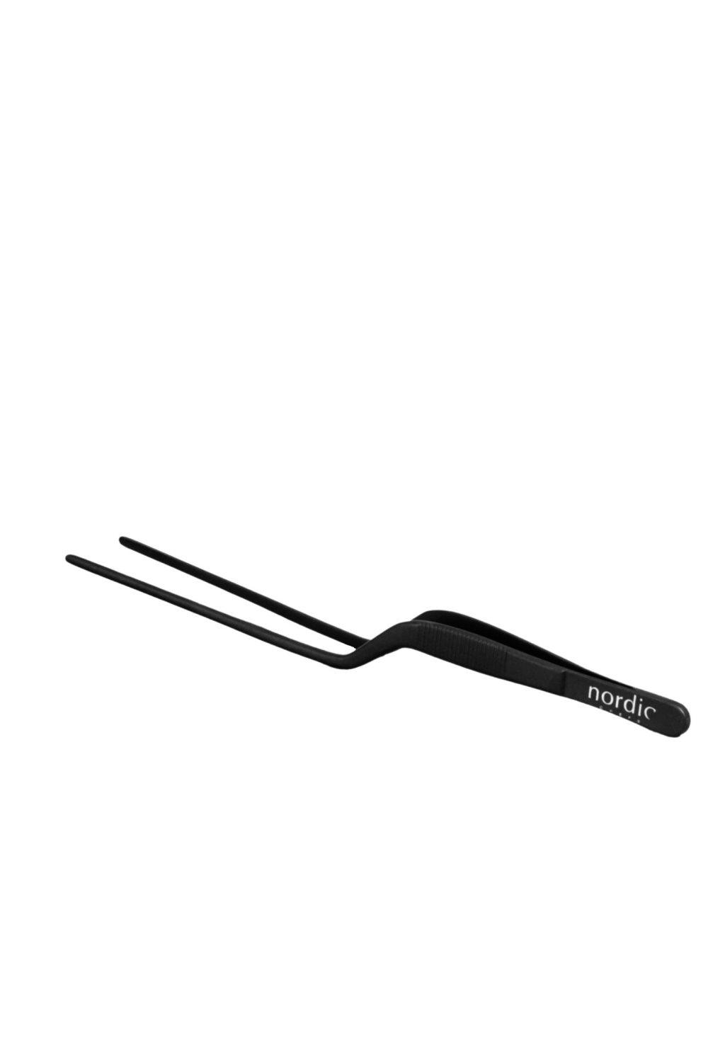 Nordic Chefs - Tweezers offset 20cm - Black (94154)