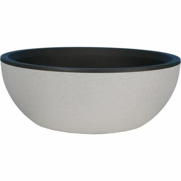Kruka Riviera Granite Ljusgrå Ø 40 cm