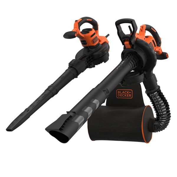 Blås Black & Decker Haveflismaskine 3000 W - Effektiv haveflismaskine til nem brug derhjemme.